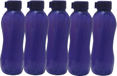 

Cello OPAQUE SERIES 600 ml Water Bottles(Set of 5, PURPLE)
