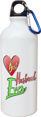 

SKY TRENDS Opaque Series 600 ml Water Bottle(Set of 1, White)