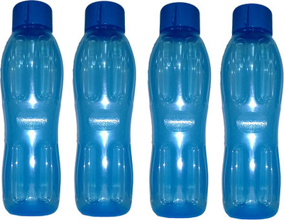 

Signoraware Aquafresh 1000 ml Water Bottles(Set of 4, Blue)