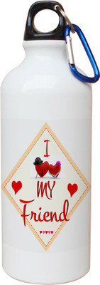 

SKY TRENDS Opaque Series 600 ml Water Bottle(Set of 1, White)