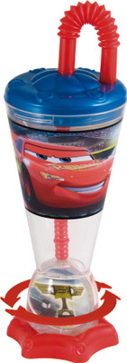 DISNEY Cars 260 ml Water Bottle(Set of 1, Red, Yellow)