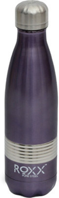 

Roxx Opaque 500 ml Water Bottle(Set of 1, Purple)