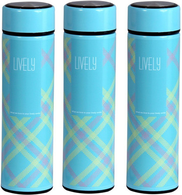 

FlyyyHigh Latest 500 ml Water Bottles(Set of 3, Multicolor)
