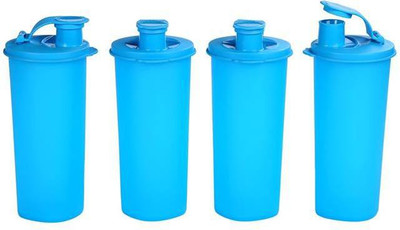 

Signoraware Stylish Sipper Jumbo 500 ml Water Bottles(Set of 4, Blue)