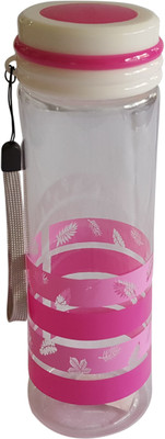

Zannuo TRANSPARENT SERIES 600 ml Water Bottle(Set of 1, Pink)