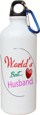 

SKY TRENDS Opaque Series 600 ml Water Bottle(Set of 1, White)