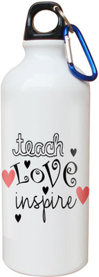 

SKY TRENDS Opaque Series 600 ml Water Bottle(Set of 1, White)