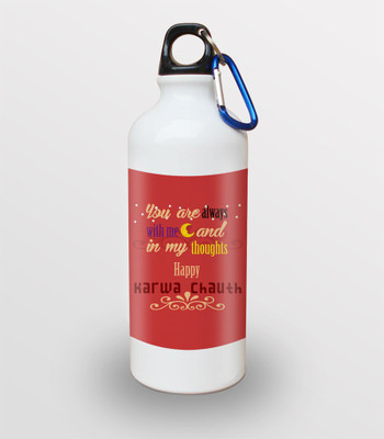 

SKY TRENDS White Sipper 600 ml Water Bottle(Set of 1, White)