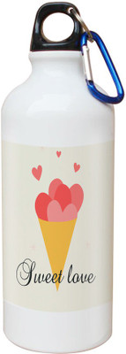 

SKY TRENDS Opaque Series 600 ml Water Bottle(Set of 1, White)