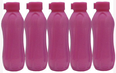 

Cello OPAQUE SERIES 600 ml Water Bottles(Set of 5, PINK)