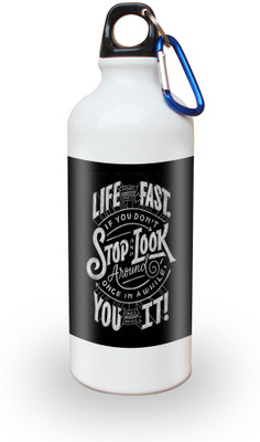 

SKY TRENDS White Sipper 600 ml Water Bottle(Set of 1, White)