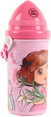 

HM International Dora 400 ml Water Bottle(Set of 1, Pink)