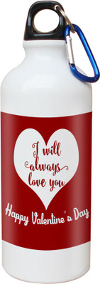 

SKY TRENDS Opaque Series 600 ml Water Bottle(Set of 1, White)