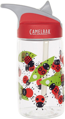 

CamelBak Eddy Kids 400 ml Sipper(Pack of 1, Green), Lady bugs
