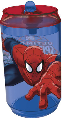 MARVEL Spiderman 410 ml Water Bottle(Set of 1, Dark Blue, Red)