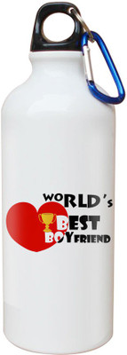 

SKY TRENDS Opaque Series 600 ml Water Bottle(Set of 1, White)