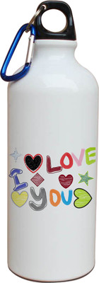 63% OFF on TIED RIBBONS I love you Printed Gift 600 ml Water Bottle(Set of 1, White) 63% OFF on TIED RIBBONS I love you Printed Gift 600 ml Water Bottle(Set of 1, White)