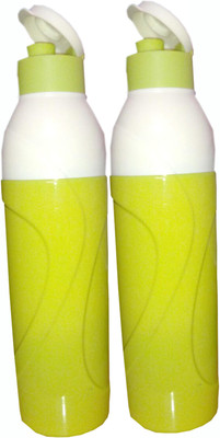 

Cello OPAQUE SERIES 900 ml Water Bottles(Set of 2, Yellow)