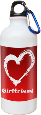 

SKY TRENDS Opaque Series 600 ml Water Bottle(Set of 1, White)