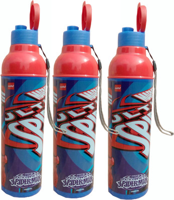 

Cello OPAQUE SERIES 600 ml Water Bottles(Set of 3, RED-BLUE)