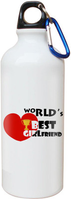 

SKY TRENDS Opaque Series 600 ml Water Bottle(Set of 1, White)
