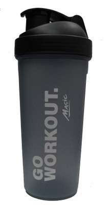 Naughty Bear GYM SHAKER 600 ml Water Bottle(Set of 1, Black) available at flipkart for Rs.225