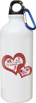 

SKY TRENDS Opaque Series 600 ml Water Bottle(Set of 1, White)