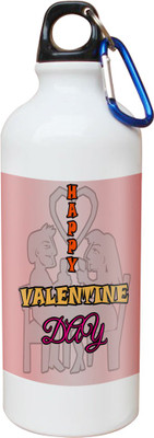 

SKY TRENDS Opaque Series 600 ml Water Bottle(Set of 1, White)