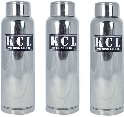 

KCL Aqua 900 ml Water Bottle(Set of 1, Silver)