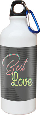 

SKY TRENDS Opaque Series 600 ml Water Bottle(Set of 1, White)