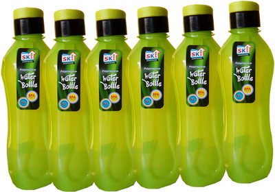 

Shreejee TRANSPARENT 1500 ml Water Bottles(Set of 6, PARROT COLOUR)