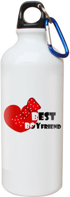 

SKY TRENDS Opaque Series 600 ml Water Bottle(Set of 1, White)