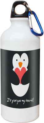 

SKY TRENDS Opaque Series 600 ml Water Bottle(Set of 1, White)