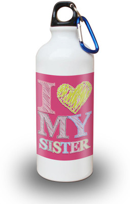 

SKY TRENDS White Sipper 600 ml Water Bottle(Set of 1, White)
