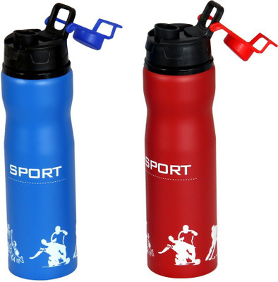 

FlyyyHigh Sports 750 ml Water Bottles(Set of 2, Multicolor)