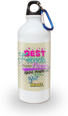 SKY TRENDS White Sipper 600 ml Water Bottle(Set of 1, White)