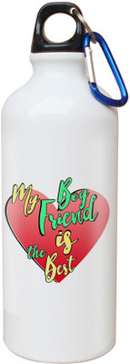 

SKY TRENDS Opaque Series 600 ml Water Bottle(Set of 1, White)