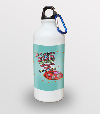 

SKY TRENDS White Sipper 600 ml Water Bottle(Set of 1, White)