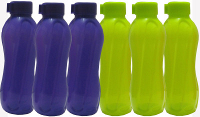 

Cello OPAQUE SERIES 600 ml Water Bottles(Set of 6, PURPLE N YELLOW)