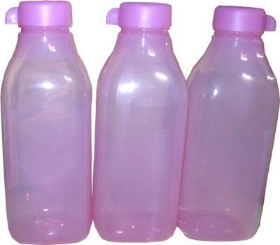 

Shreejee TRANSPARENT 1250 ml Water Bottles(Set of 6, PINK)