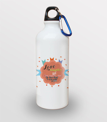 

SKY TRENDS White Sipper 600 ml Water Bottle(Set of 1, White)