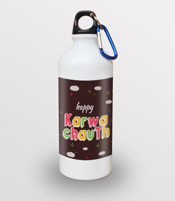 

SKY TRENDS White Sipper 600 ml Water Bottle(Set of 1, White)
