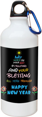 

SKY TRENDS GIFT Opaque Series 600 ml Water Bottle(Set of 1, White)