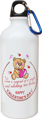 

SKY TRENDS Opaque Series 600 ml Water Bottle(Set of 1, White)