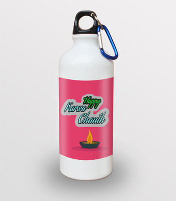 

SKY TRENDS White Sipper 600 ml Water Bottle(Set of 1, White)