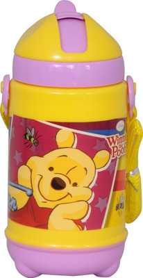

Disney Pooh 320 ml Water Bottle(Set of 1, Yellow, Violet)