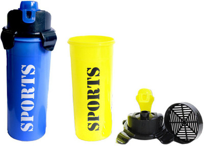 

Giftwell Opaque Series 600 ml Water Bottle(Set of 1, Blue, Red, Black, Yellow)