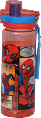 

Marvel Spiderman 750 ml Water Bottle(Set of 1, Red, Blue)