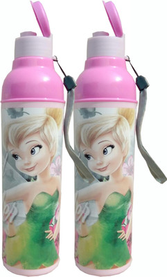 

Cello OPAQUE SERIES 600 ml Water Bottles(Set of 2, Pink)