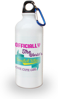 

SKY TRENDS White Sipper 600 ml Water Bottle(Set of 1, White)